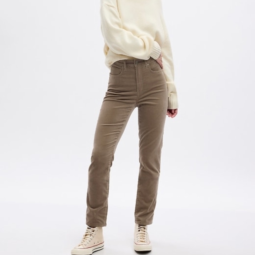 GAP Vintage Slim High Rise Velvet Jean